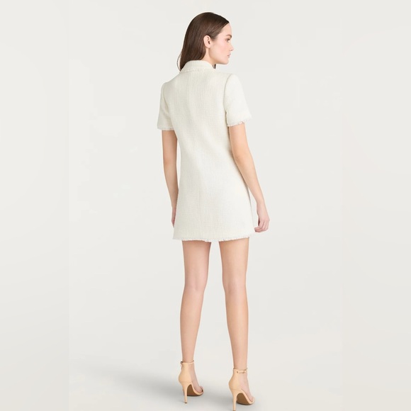 Cinq a Sept Pammy Dress- Gardenia - Picture 5 of 6